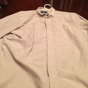 Purple Ralph Lauren Polo Button Down