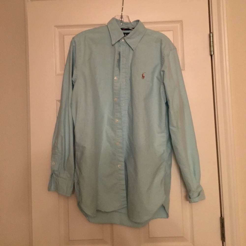 Light Blue Ralph Lauren Polo Button Down
