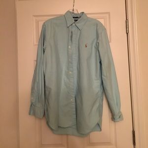 Light Blue Ralph Lauren Polo Button Down