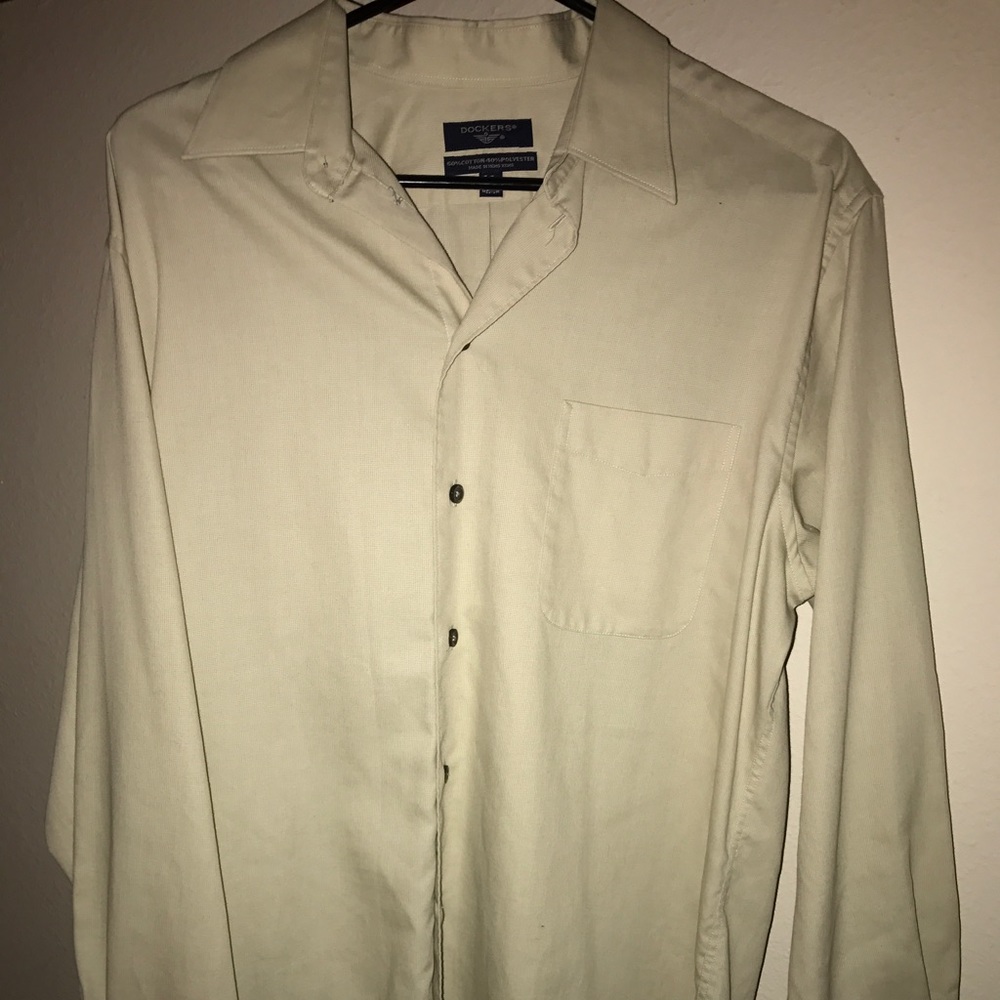 Dockers Button Down-Long Sleeved