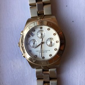 Marc by Marc Jacobs gold watch