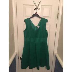 Dressbarn Green A-Line dress size 16