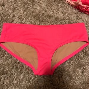 Great condition bright pink jcrew hipster bottoms