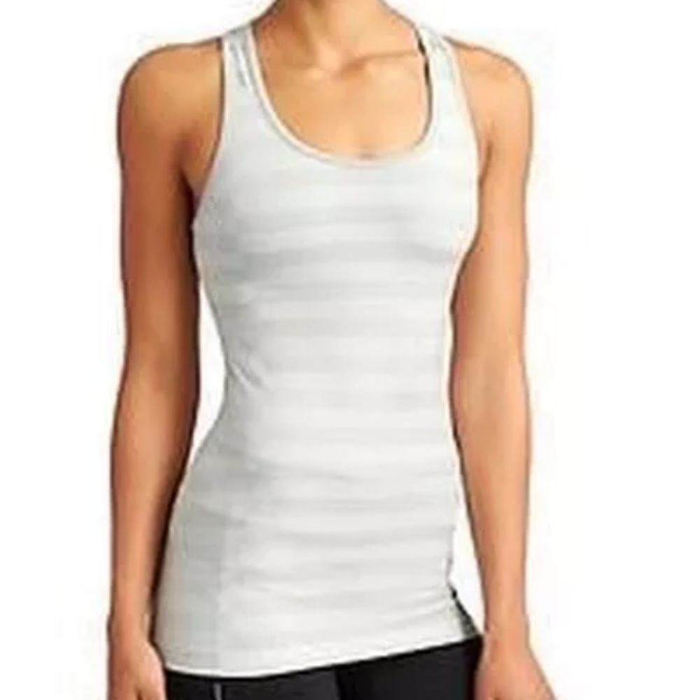EUC Athleta Rev Up Stripe Tank