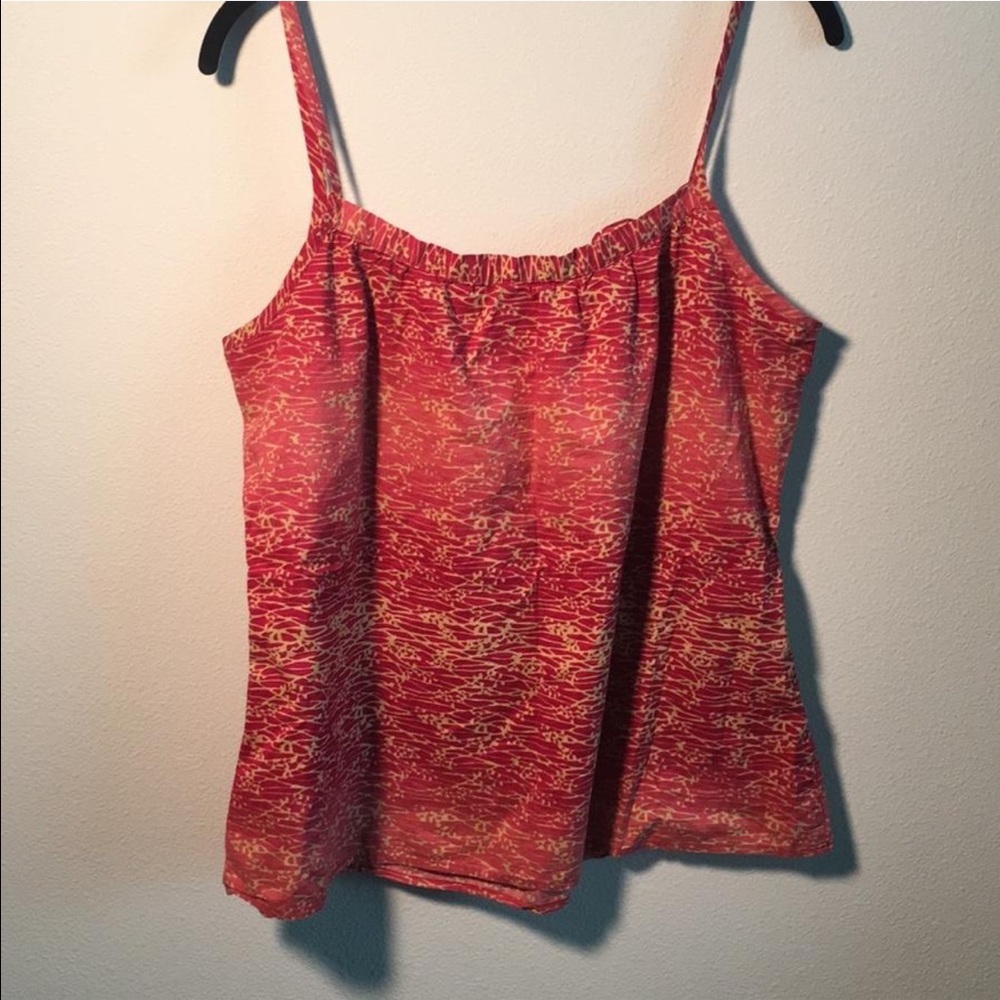 Bcbg cotton printed camisole