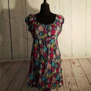 Cotton Baby Doll Floral Dress