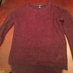 Maroon Forever 21 Sweater