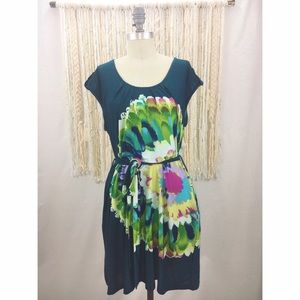 Forever 21 Feather Burst Dress