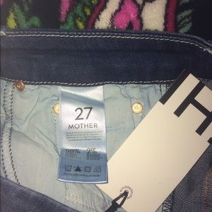 Mother jeans Mello Drama NWT size 27