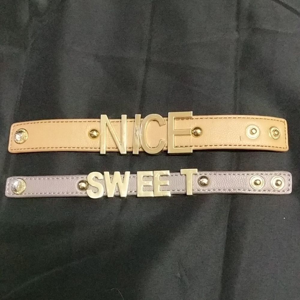 BCBGeneration NICE and SWEET Bracelets