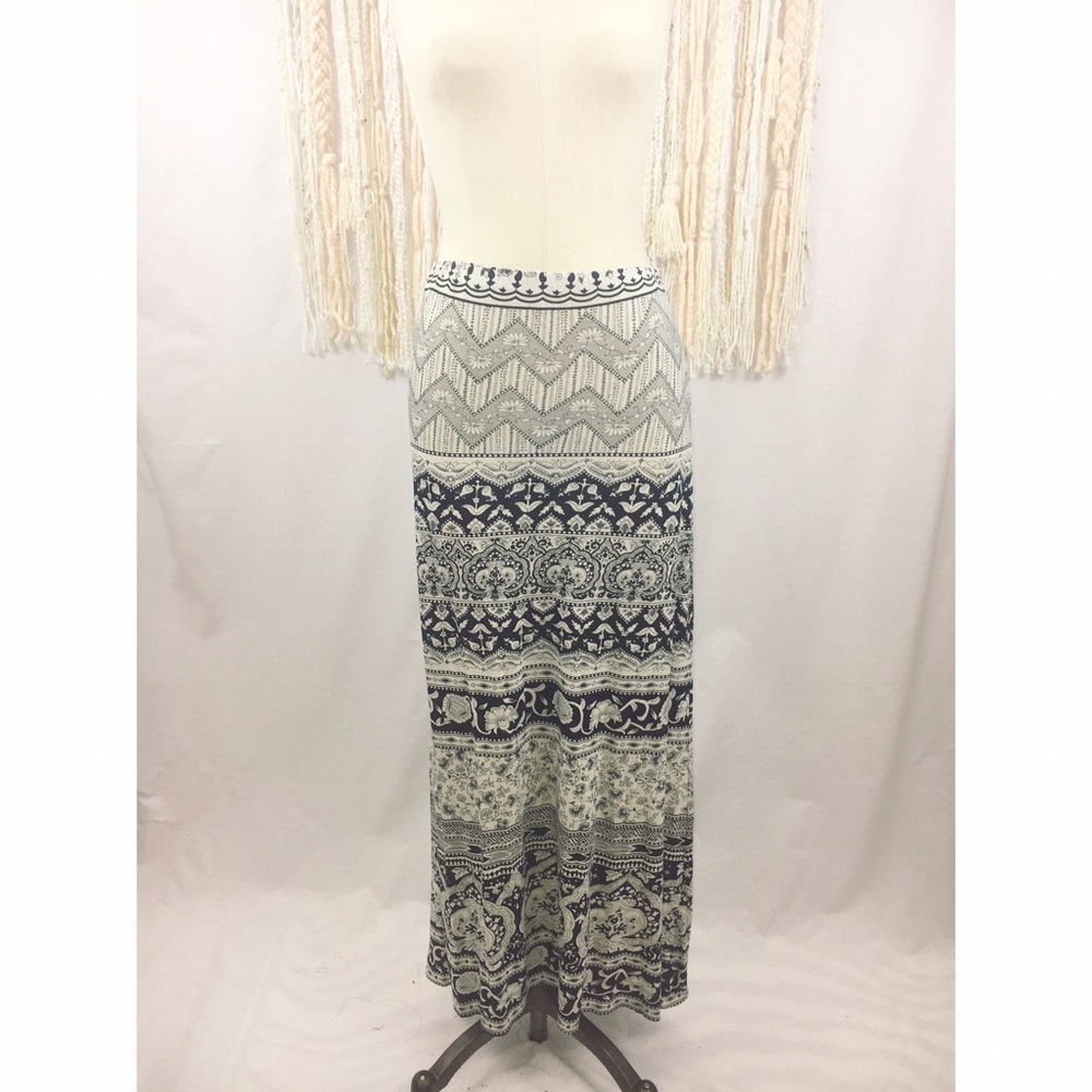 Billabong Printed Maxi Skirt