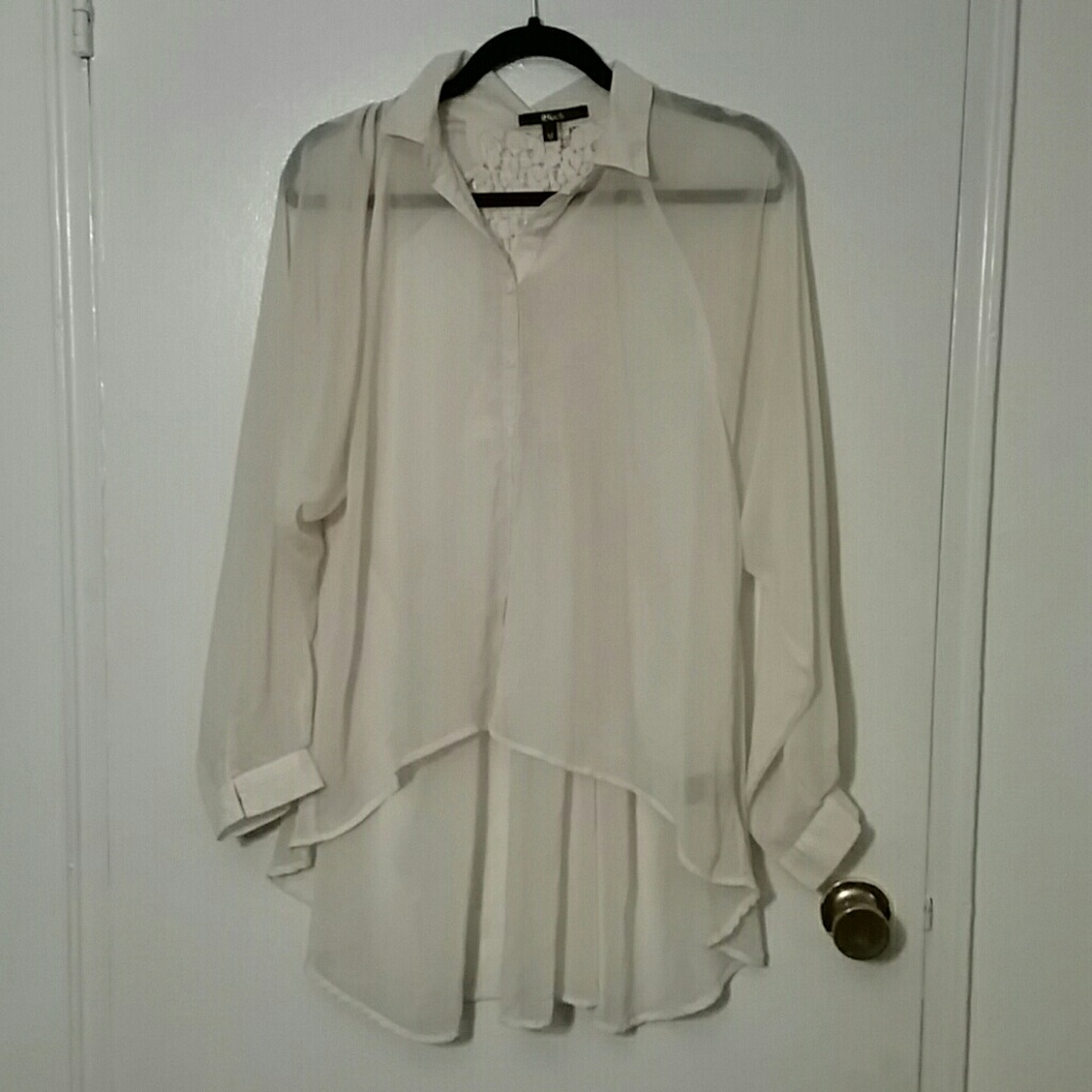 Sheer blouse