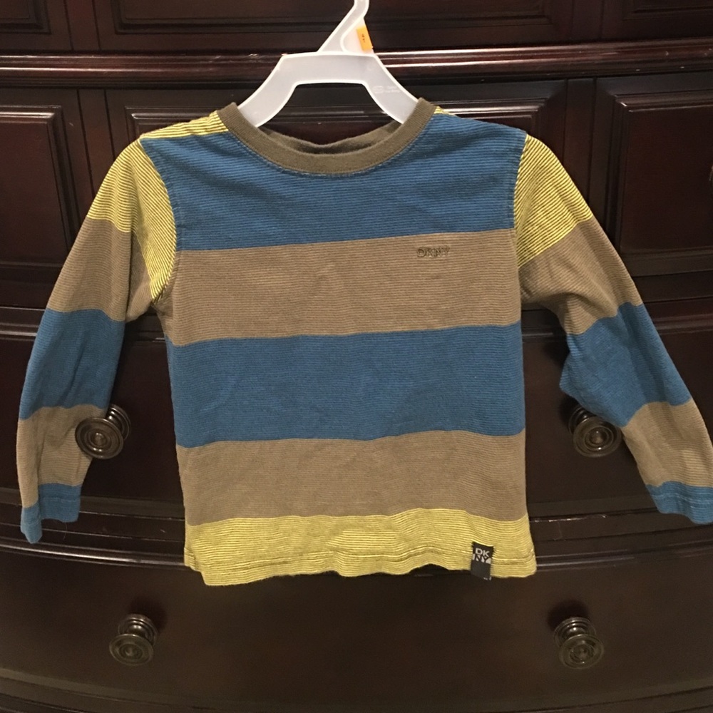 Toddler's DKNY long sleeve shirt.