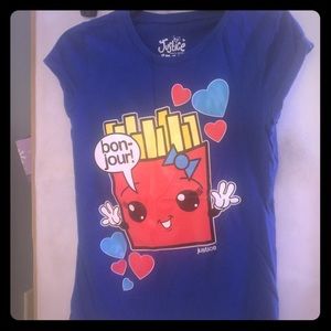 Lot of 5 Justice Tops Various Sz 7,8,10 Short Slavs