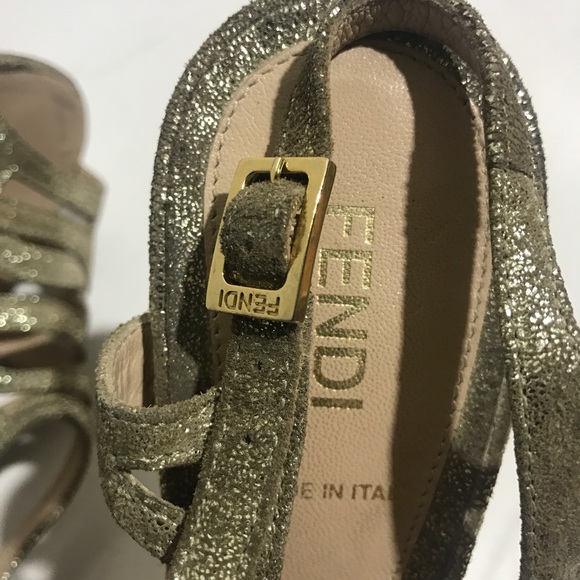 Fendi open toe high heels - Picture 3 of 3