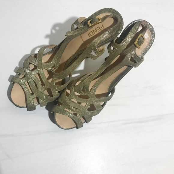 Fendi open toe high heels - Picture 2 of 3