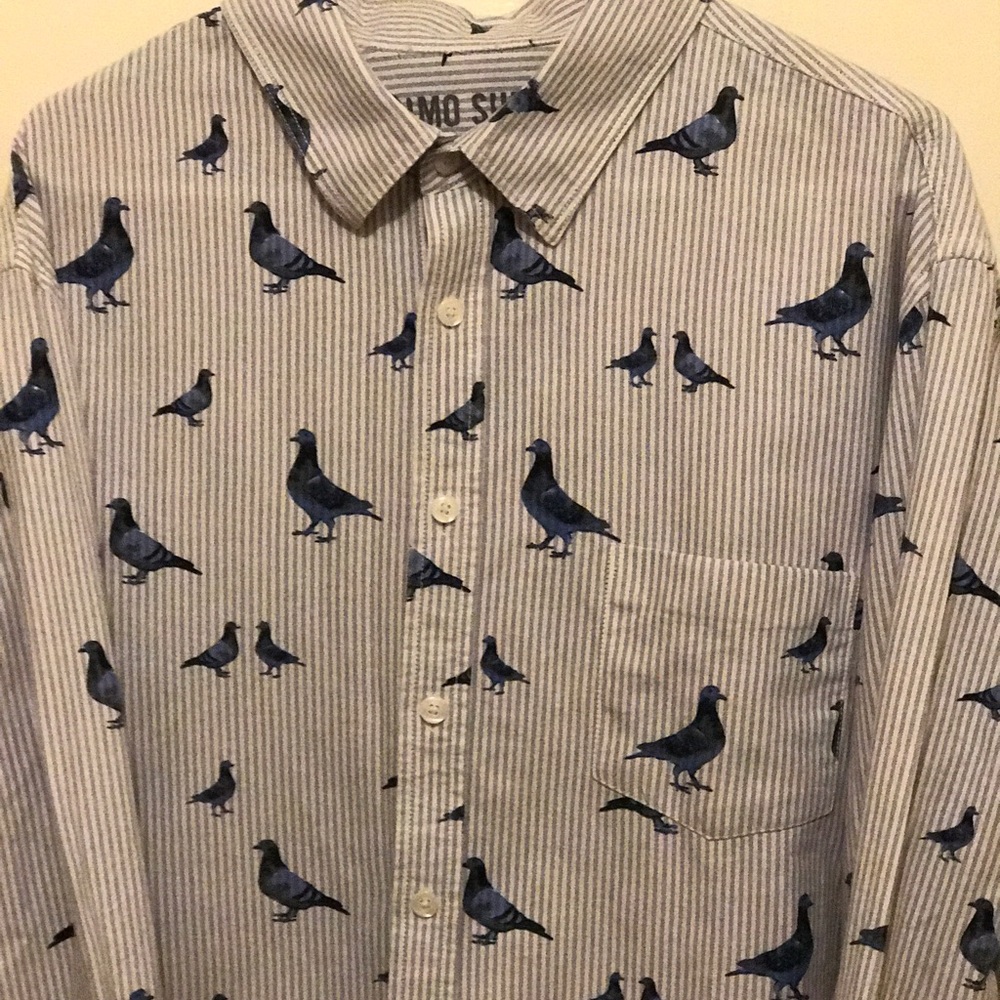 Awesome men's shirt with Doves!
