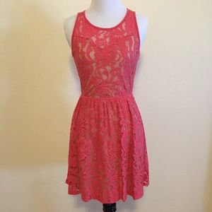 SALE! Sleeveless Lace Dress with Back Cutout