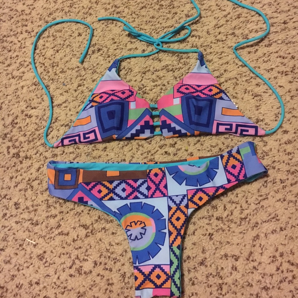 Cute colorful bikini