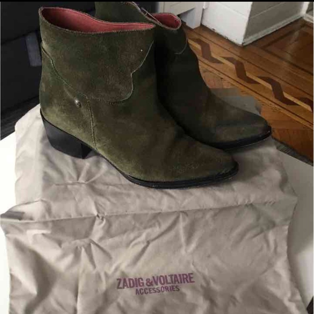 Zadig&voltaire booties sz37. (6.5)
