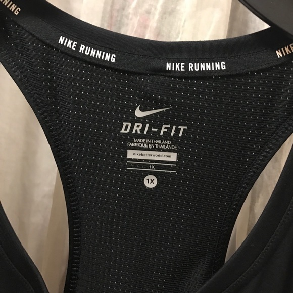 New NIKE DRI FIT 1X RUN REFLECTIVE SWOSH - Picture 2 of 8