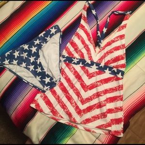 NWOT🇺🇸 Red, White and Blue Tankini Bathing Suit