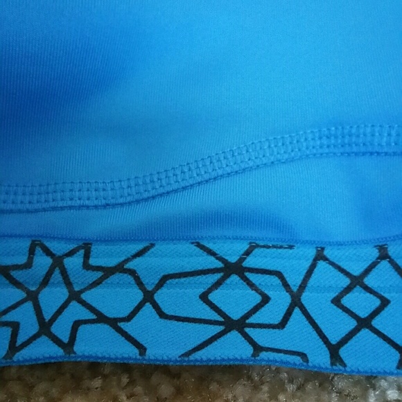 Nike Pro Fierce Blue Medium Support Bra - Picture 7 of 8