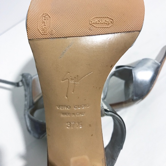 Giuseppe Zanotti Silver Heels - Picture 2 of 3