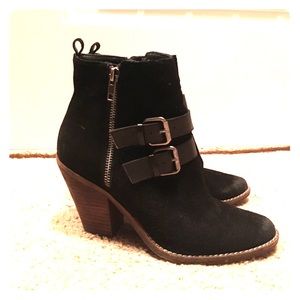 Dolce vita black suede boots
