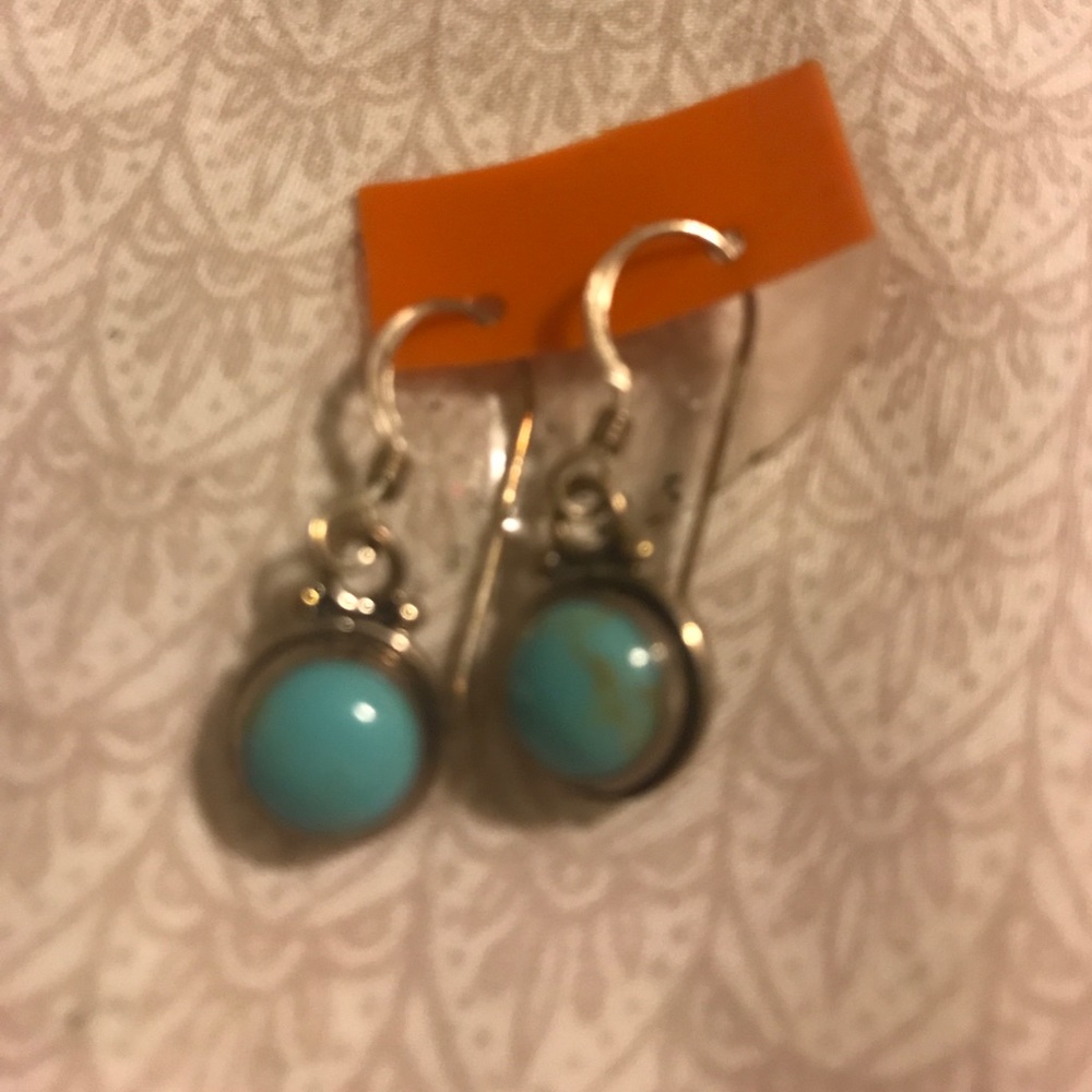 Silver and Turquoise earrings