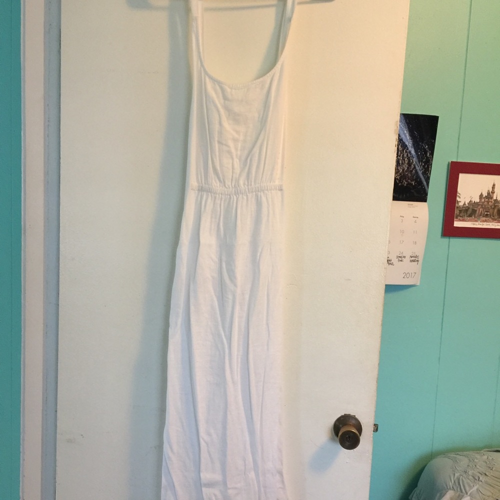 J. Crew White Maxi Dress