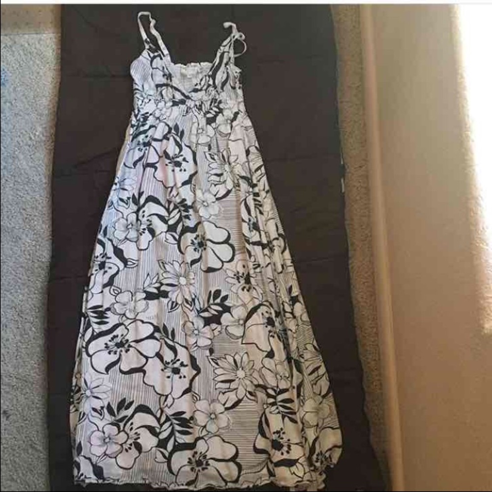 Floral maxi dress