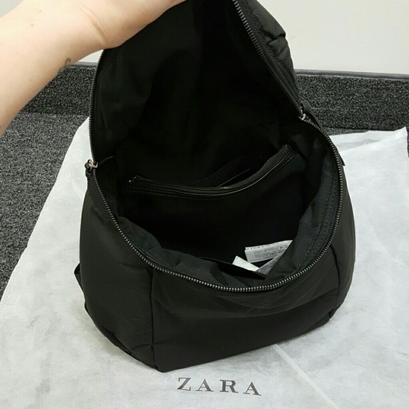 zara soft backpack