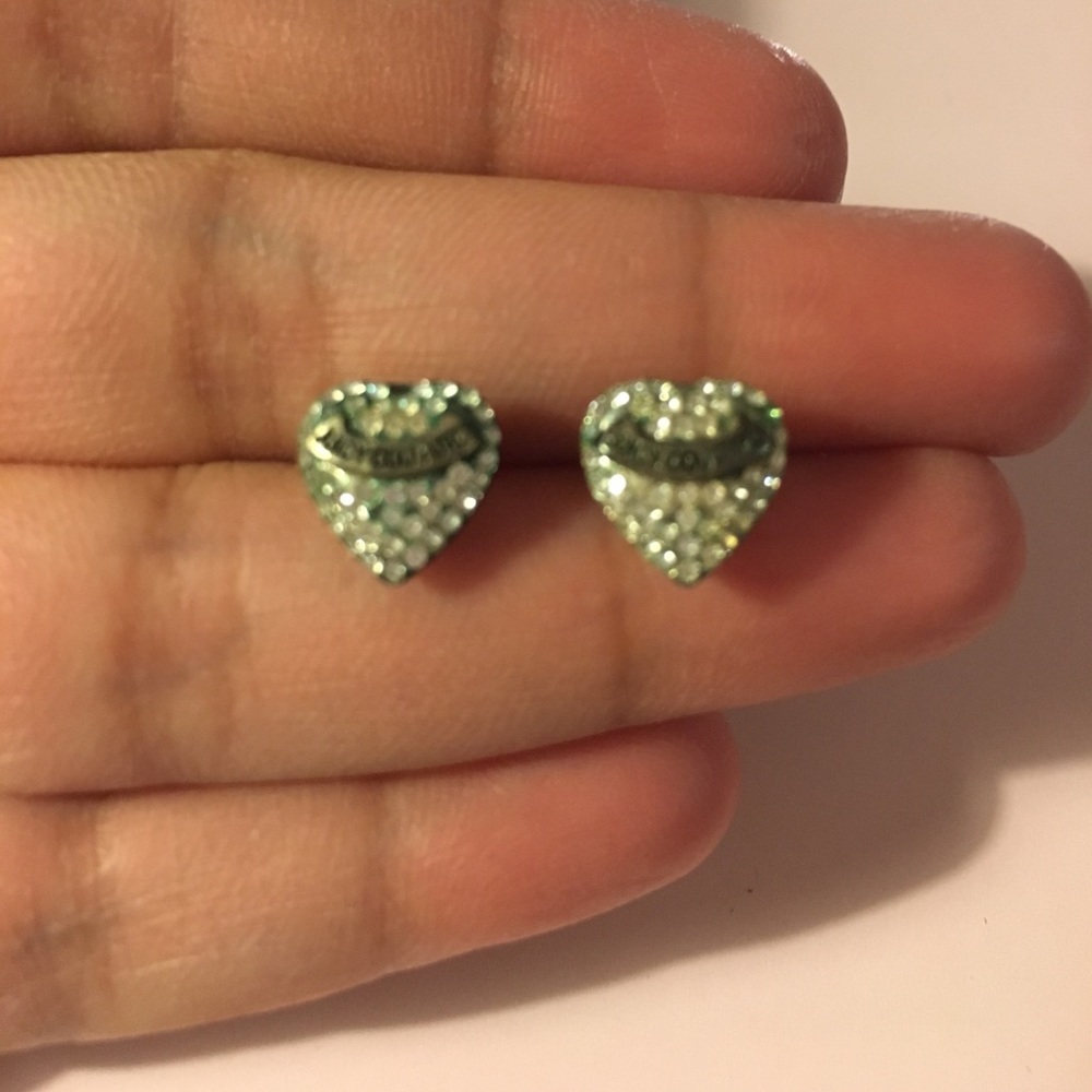 Juicy Couture heart studs