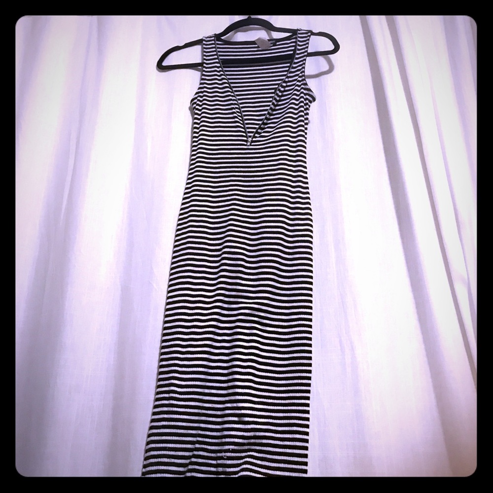 👗STRIPED CASUAL MIDI DRESS 👗