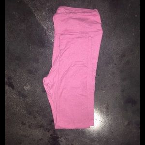 Pink Lularoe Leggings!