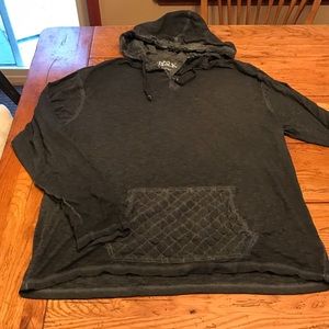 Buckle Black Athletic Hoodie