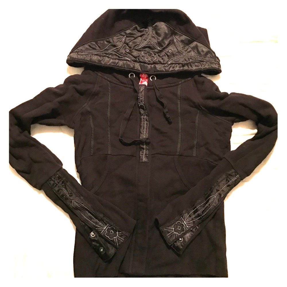 Free People Black Jacket