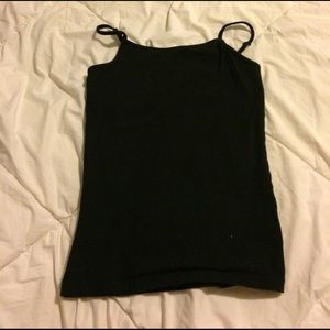 Girls black cami.