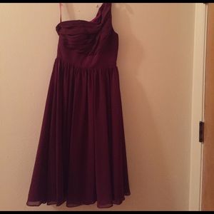 Maroon dress