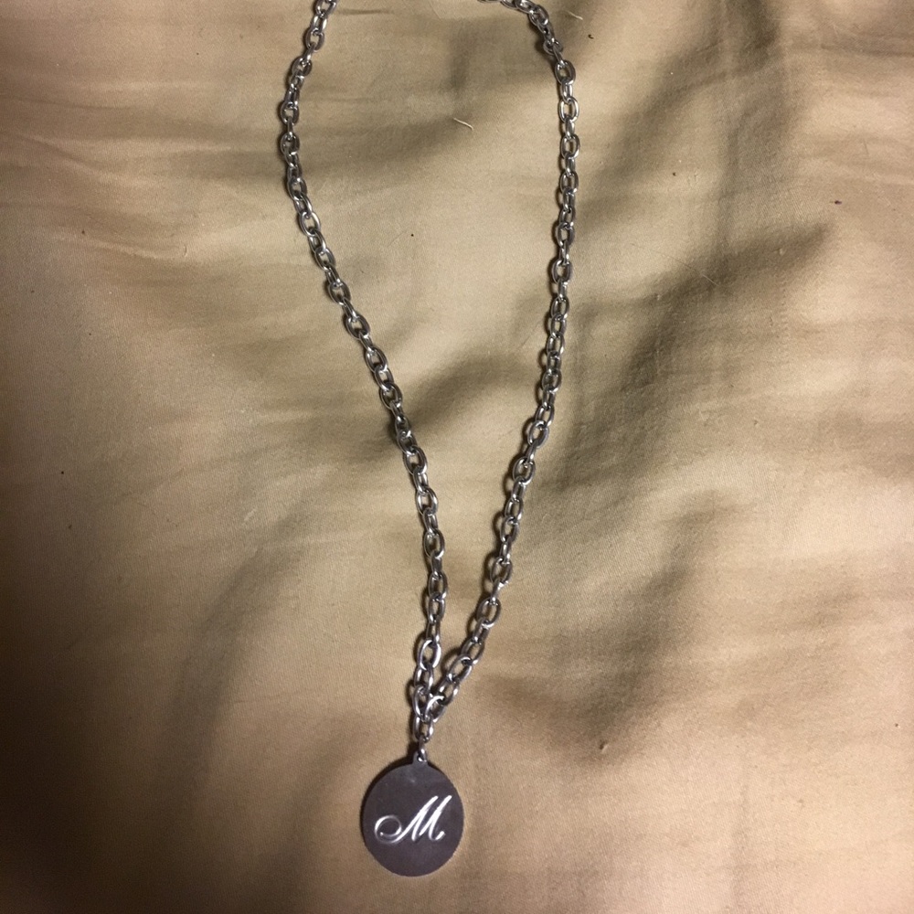 M necklace