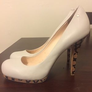 REDUCED! Coach Leather Heels