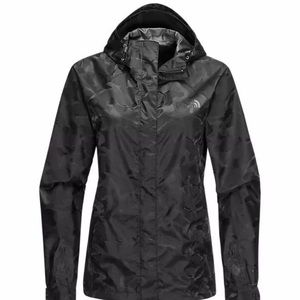 THE NORTH FACE NOVELTY VENTURE BLACK CAMO JACKET