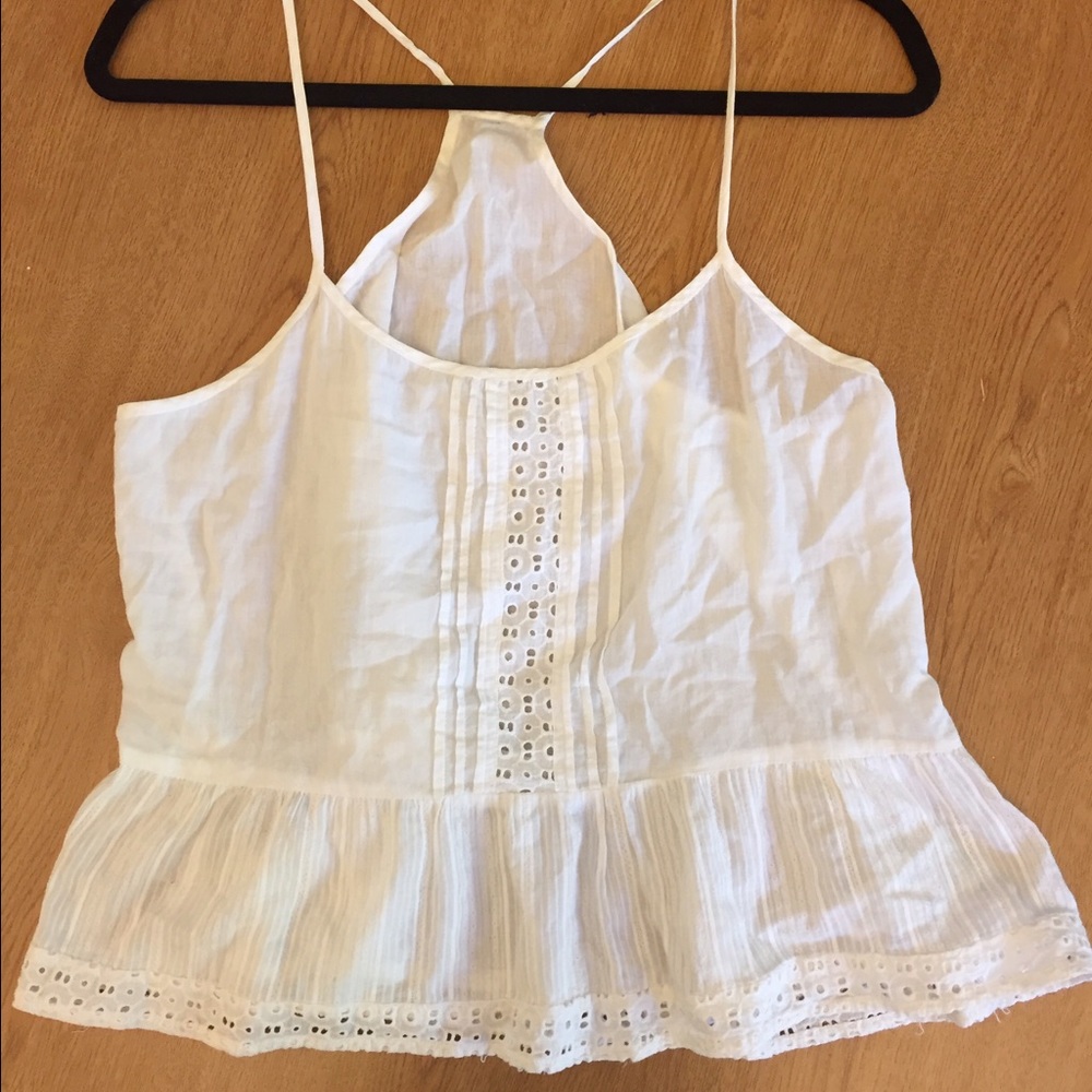 White flowy tank top!
