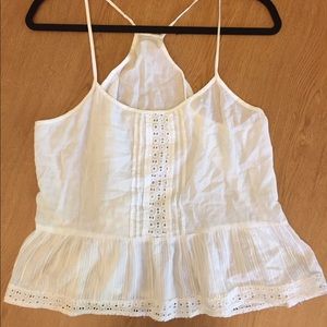 White flowy tank top!