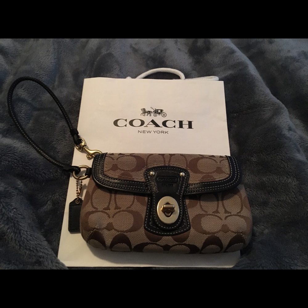 Coach wristlet