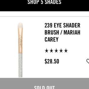 Mariah Carey eyeshadow brush