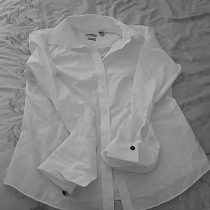 Classic female button down blouse