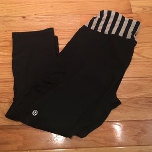 Lulu lemon cropped leggings