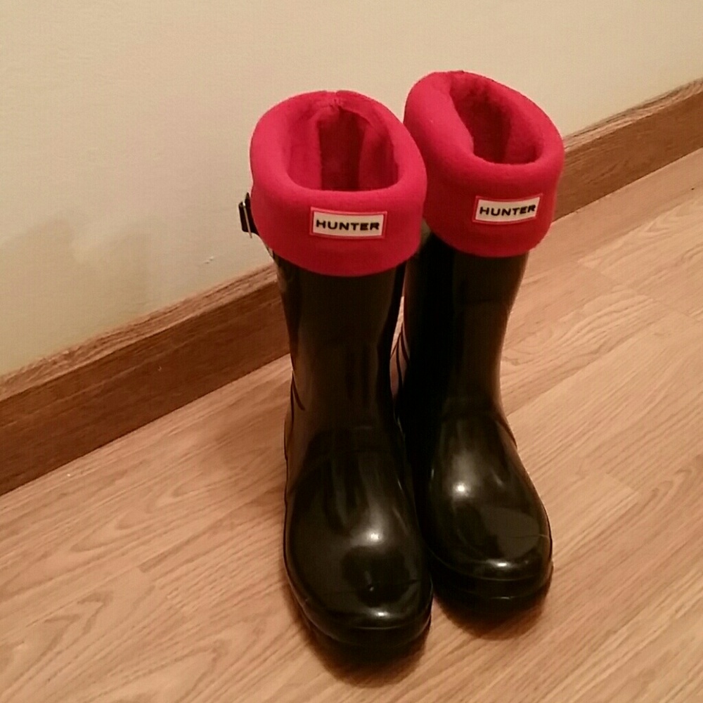 Short Hunter Boots With Short Boot socks